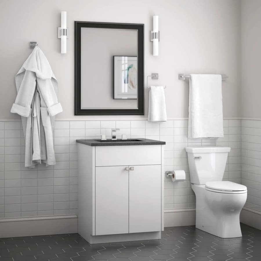 Franklin Brass Maxted Single Arm Toilet Paper Holder, Polished Chrome - MAX51-PC, detail 3