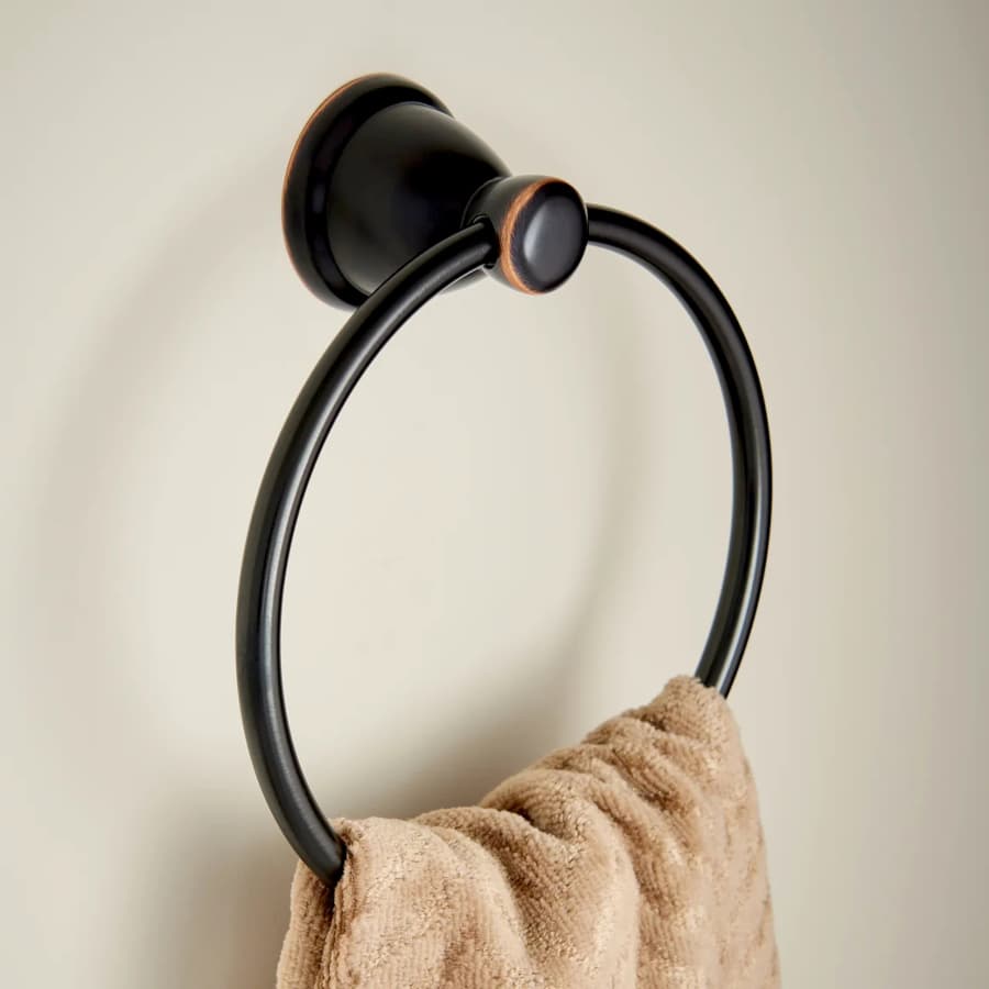 Franklin Brass Kinla Towel Ring, Oil Rubbed Bronze - KIN46-ORB-1, detail 1