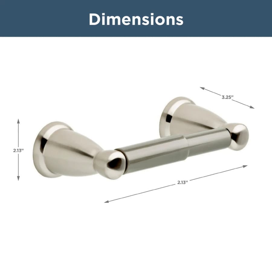 Franklin Brass Kinla Toilet Paper Holder, Satin Nickel - KIN50-SN1, detail 2