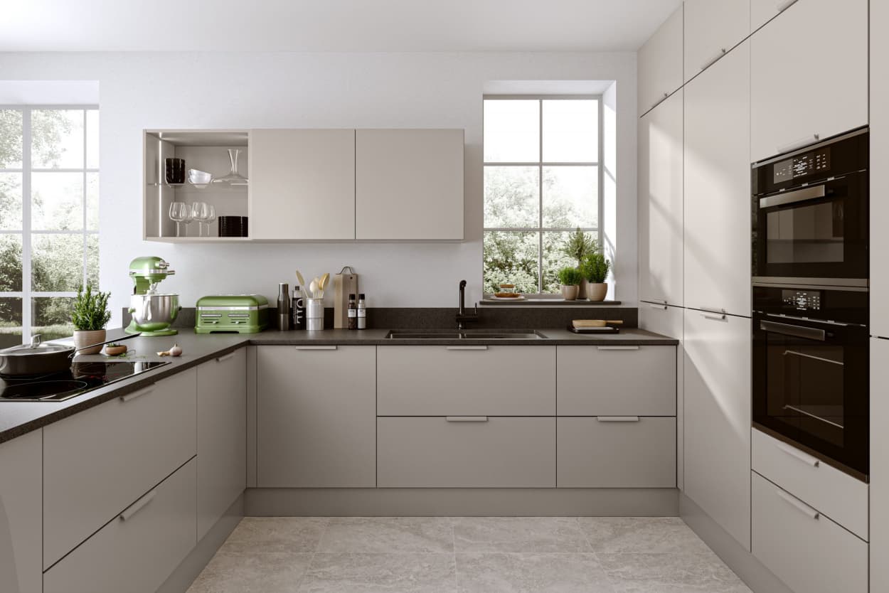 SALT Decorative Panels, PRO PET Collection, SLTPRO0039 Beige Opaco, Super Matte Finish, lifestyle 1