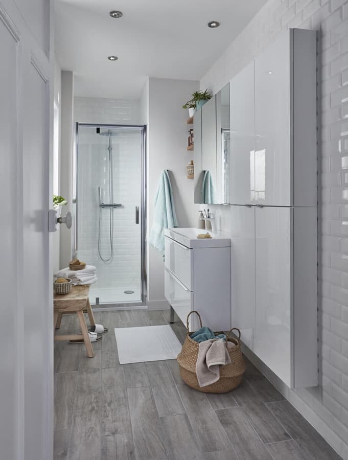 SALT Decorative Panels, PRO PET Collection, SLTPRO5790L Bianco Lucido, High Gloss Finish, lifestyle 1