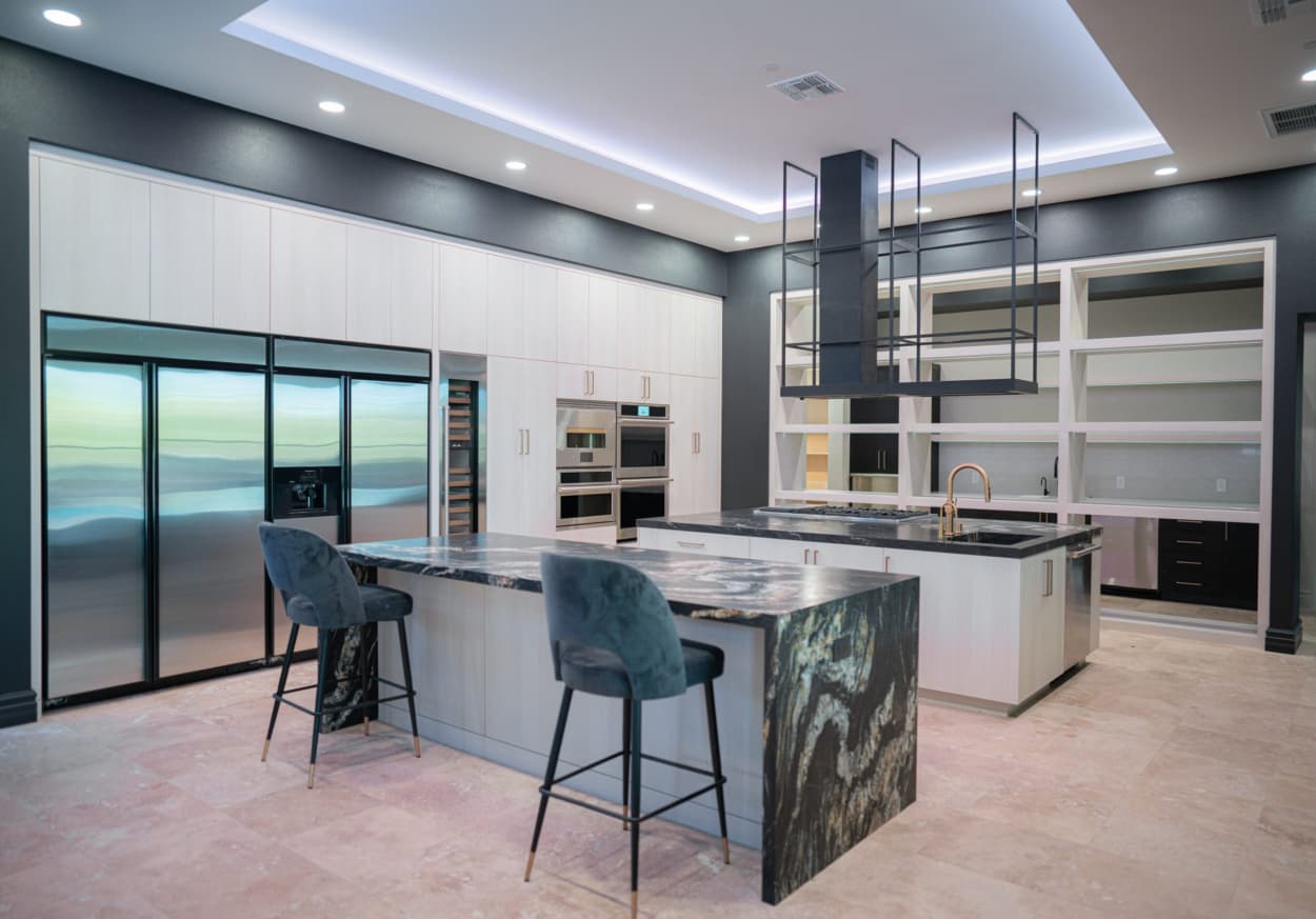 SALT High Pressure Laminate, GS98R Panna, Vetta Finish, lifestyle 2