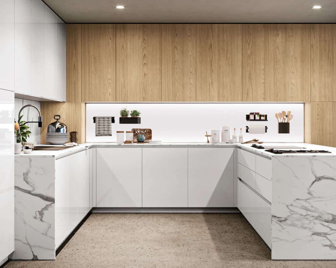 SALT High Pressure Laminate, SMS4565 Olmo Miele, Timber Finish, lifestyle 2