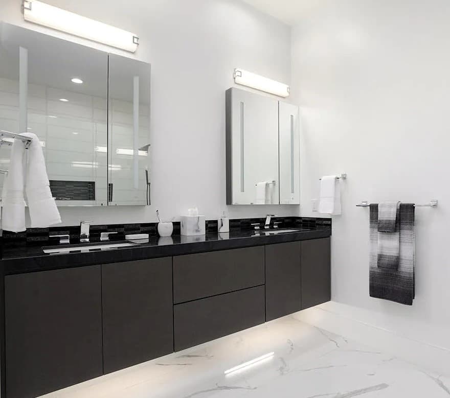 SALT High Pressure Laminate, GSX7R Antracite Linen, Calicot Finish, lifestyle 2