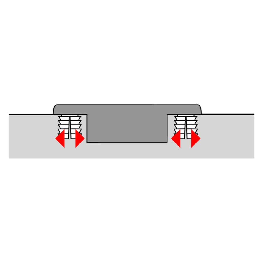Hettich Intermat Self-Close Half Overlay Face-Frame;Frameless Hinges Nickel, 125° Dowel - 9044971, detail 3