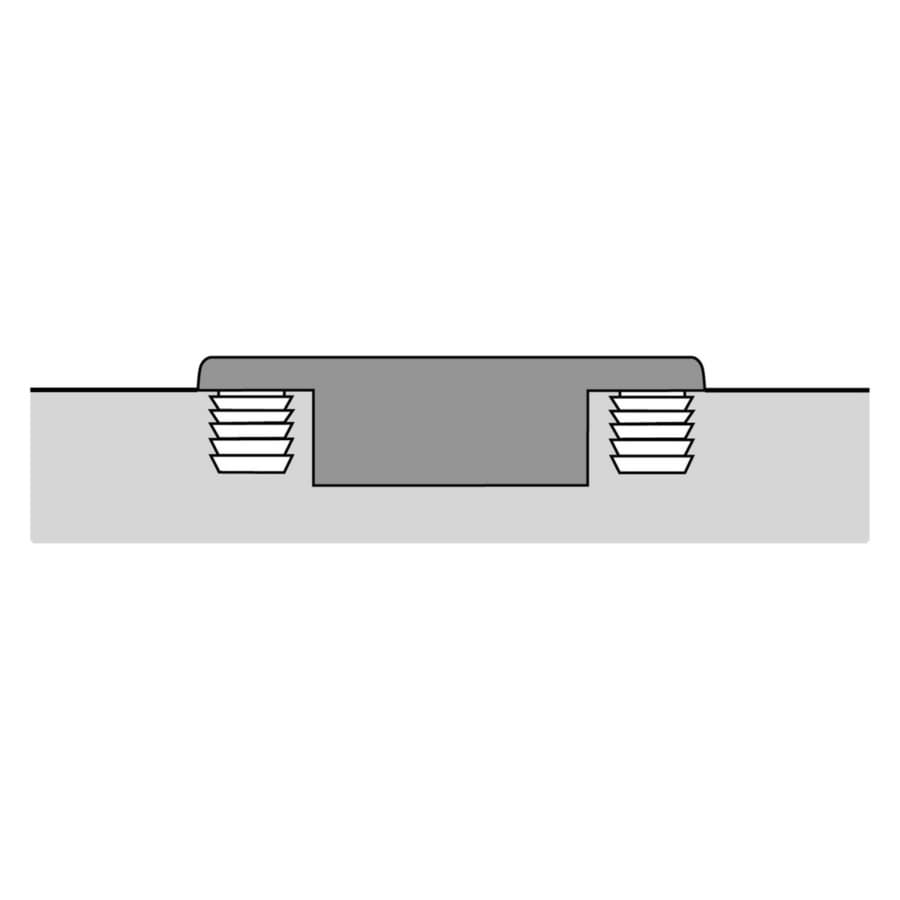 Hettich Sensys Soft-Close Silent System Inset Overlay 90° Angle Face-Frame;Frameless Hinges Nickel, 95° Dowel - 9088045, detail 3