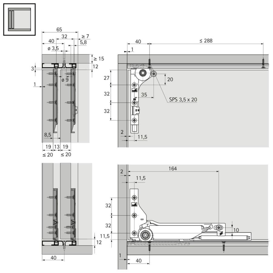 SlideLine M Set, detail 5