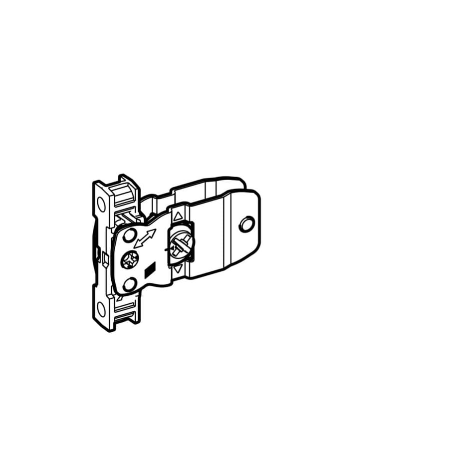 AvanTech YOU Drawer Front Connector for Drawer Side Profile, Screw-On, detail 1
