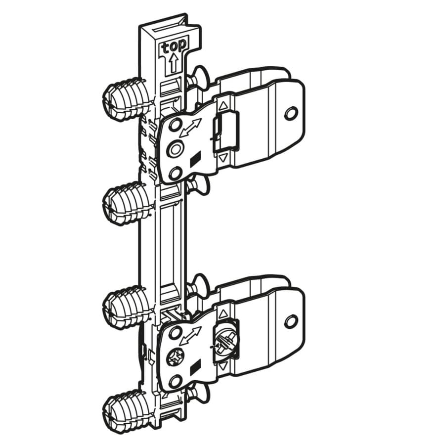 Hettich AvanTech YOU Drawer Front Connector for Drawer Side Profile, detail 1