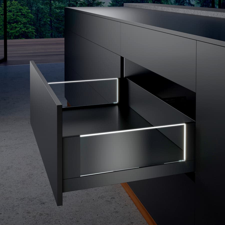Hettich AvanTech YOU Illumination Inlay Drawer Side, detail 1