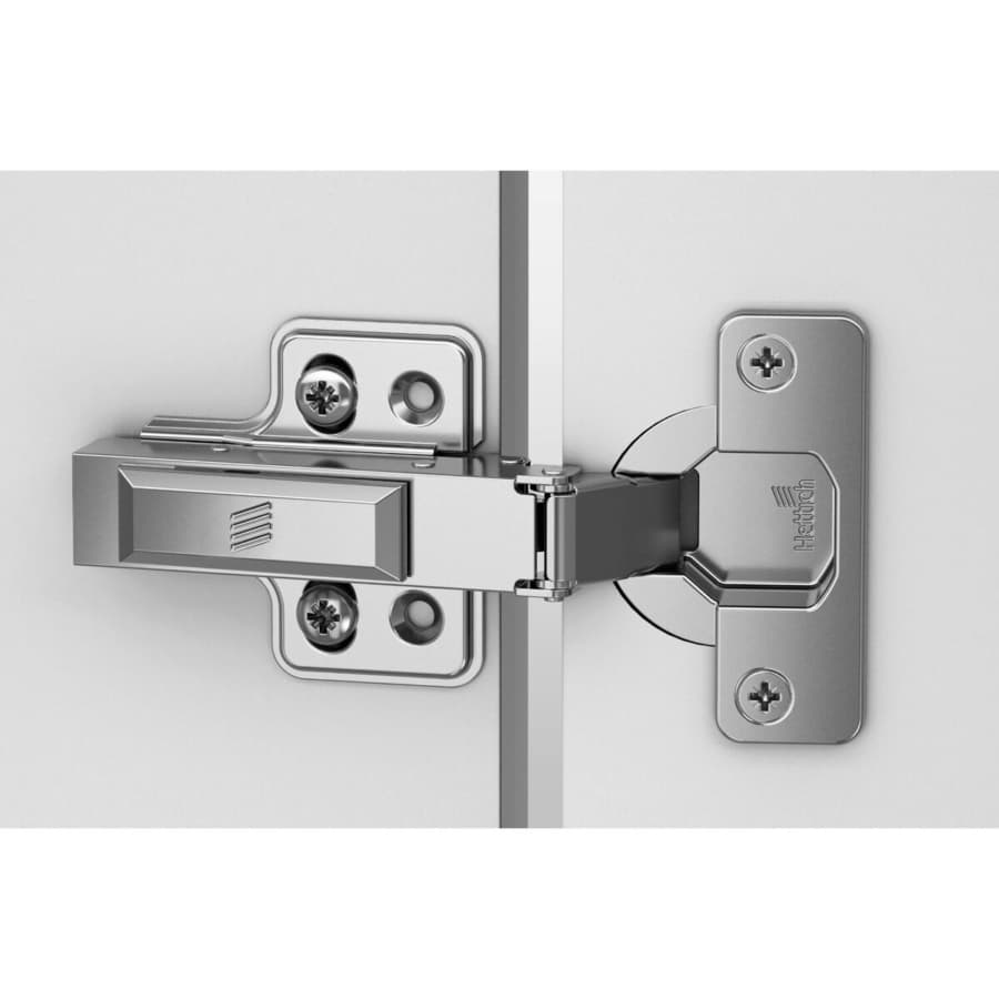 Hettich Veosys Soft-Close Silent System Full Overlay Face-Frame;Frameless Hinges Stainless Steel, 105° Screw-On - 9309494, detail 1