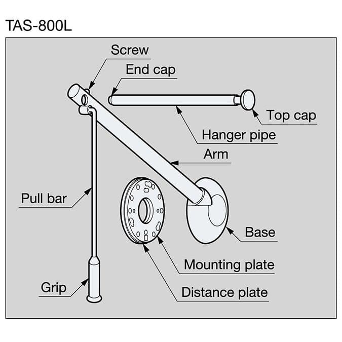 TAS-800L/U, detail 1