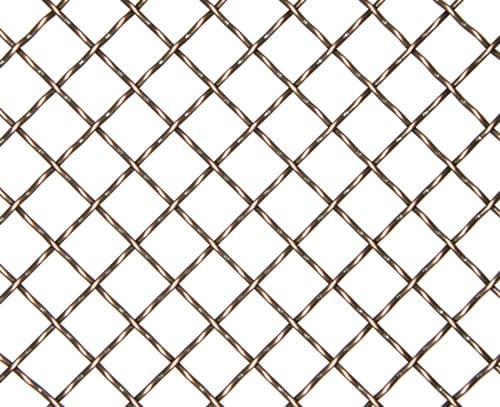 Color reference, Kent Design 114-1/4F, Flat Crimped Wire, Antique Copper, 114 1/4F AC 24X72