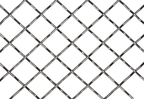 Color reference, Kent Design 114-1/4F, Flat Crimped Wire, Bright Nickel, 114 1/4F BN 24X72