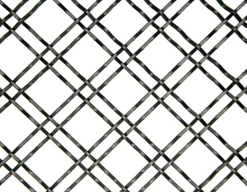 Color reference, Kent Design 114-1/4F, Flat Crimped Wire, Black, 114 1/4F BK 24X72