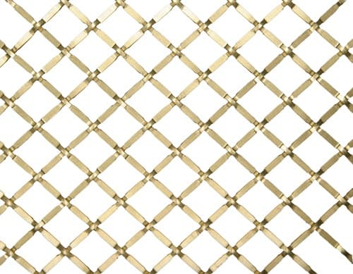 Color reference, Kent Design RE25, Single Crimped Wire, Satin Brass, RE25 SB 36X48