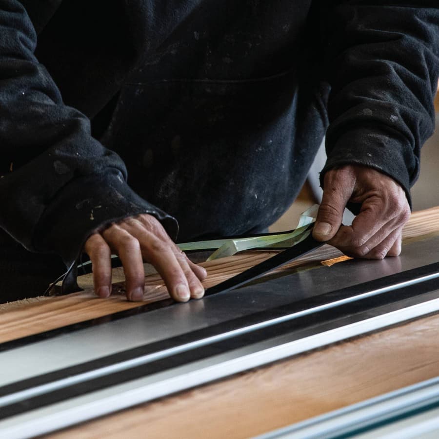 55" Guide Rail Splinter Guard Replacement Strip, detail 1