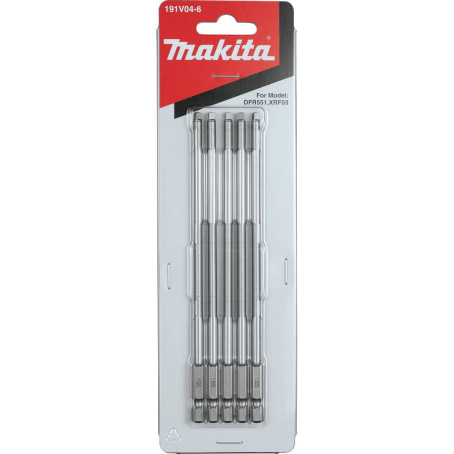 #2 x 6-1/8" Square Drive Power Bit (5/Pack), detail 2