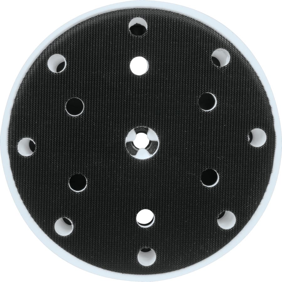 Makita Replacement Pad Soft 8-hole 6" Round Pad - Vacuum Hook and Loop, - 197314-7, detail 7