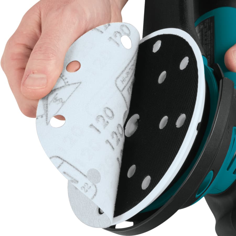 Makita Replacement Pad Soft 8-hole 6" Round Pad - Vacuum Hook and Loop, - 197314-7, detail 8