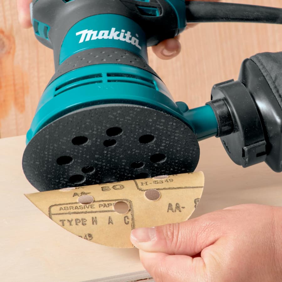 Makita Replacement Pad 8-hole 5" Pad - Vacuum PSA, - 743082-6, detail 3