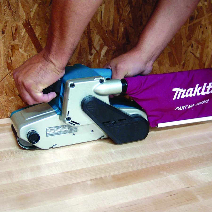Makita Belt Sander Corded 8.8A Motor, Vacuum, - 9920, detail 1