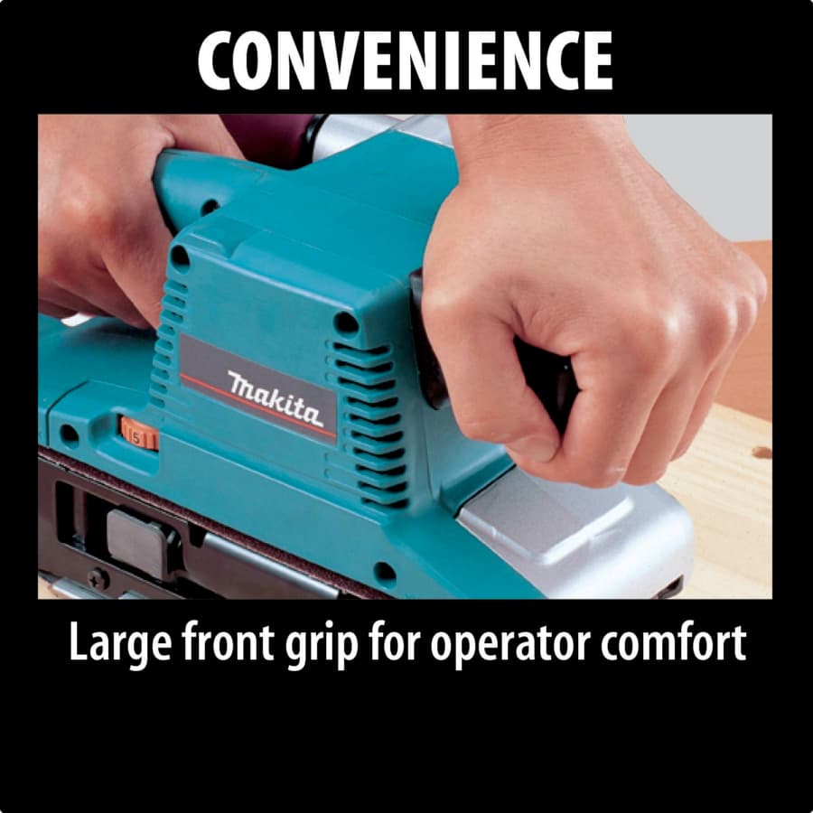 Makita Belt Sander Corded 8.8A Motor, Vacuum, - 9920, detail 3