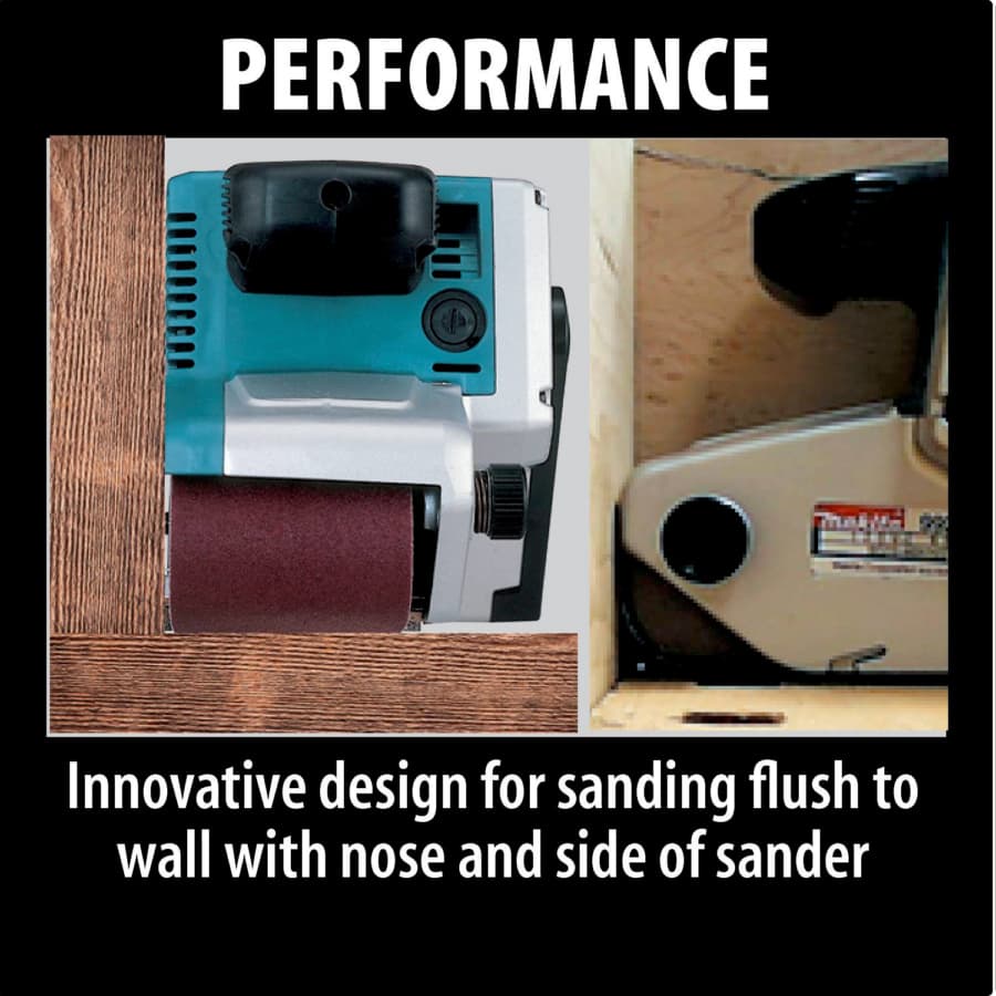 Makita Belt Sander Corded 8.8A Motor, Vacuum, - 9920, detail 5
