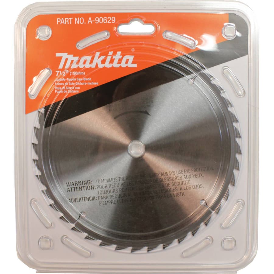 7-1/2" x 40 Teeth Cross-Cut Max Efficiency Miter Saw Blade, detail 1