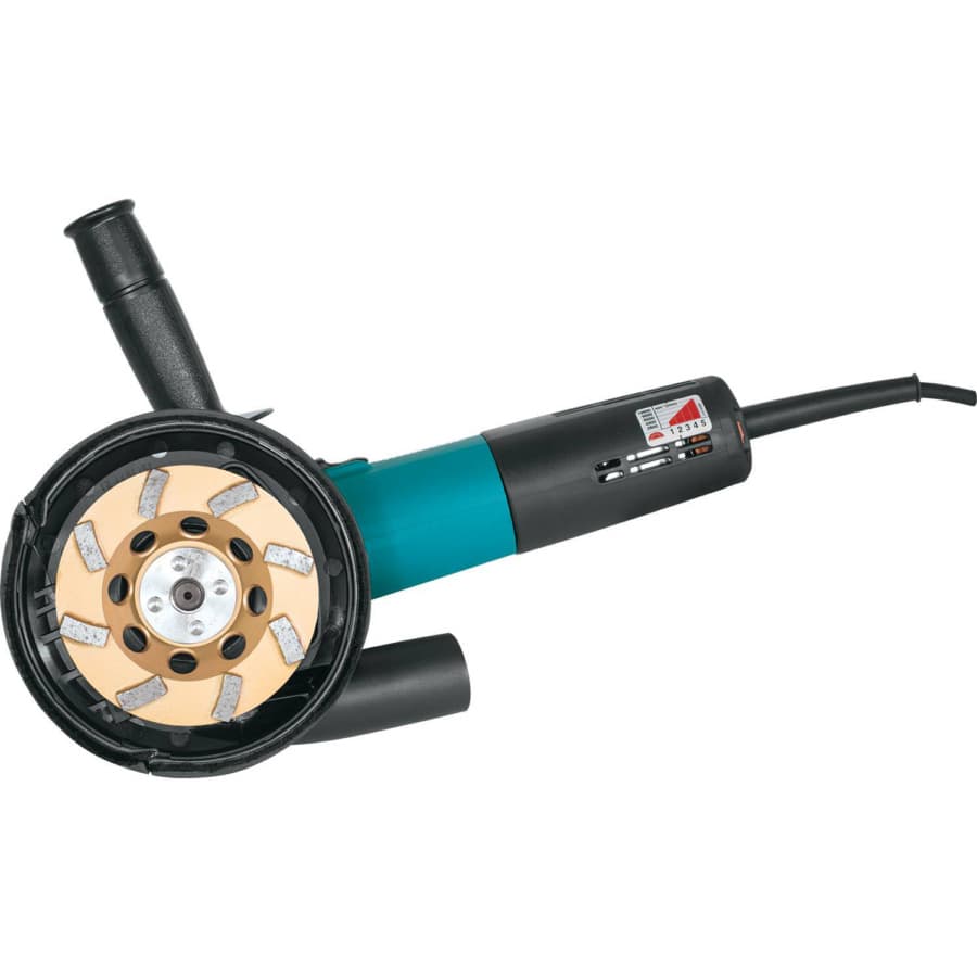 Makita 4-1/2" Low-Vibration 8 Segment Turbo Diamond Cup Wheel, detail 3