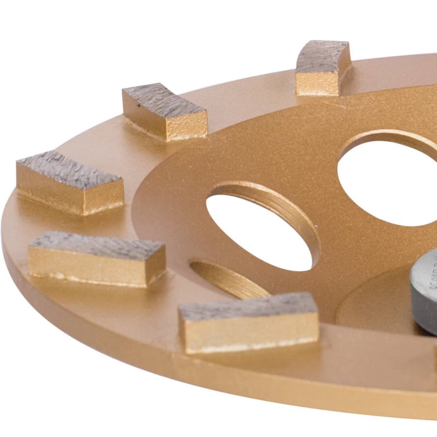 Makita 7" Low-Vibration 12 Segment Turbo Diamond Cup Wheel, detail 4
