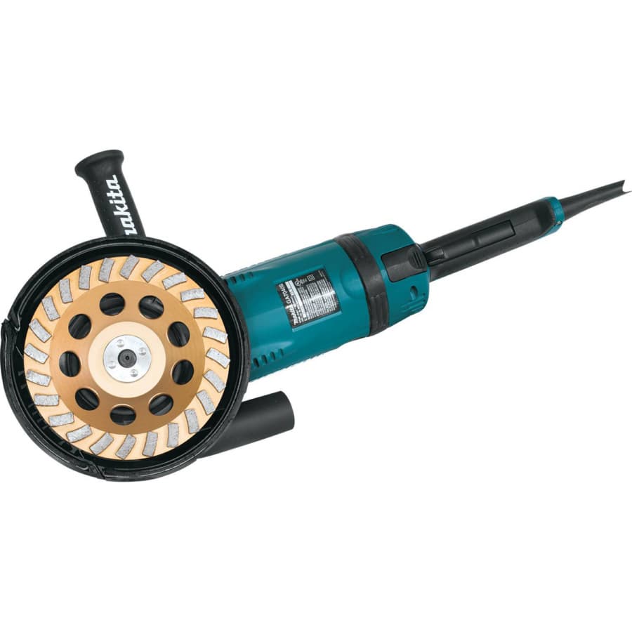 Makita 7" Low-Vibration 24 Segment Turbo Diamond Cup Wheel, detail 3