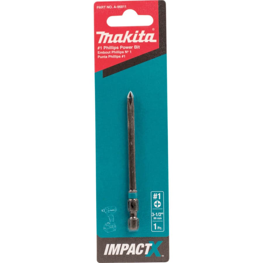 #1 x 3-1/2" ImpactX Phillips Drive Power Bit, detail 2