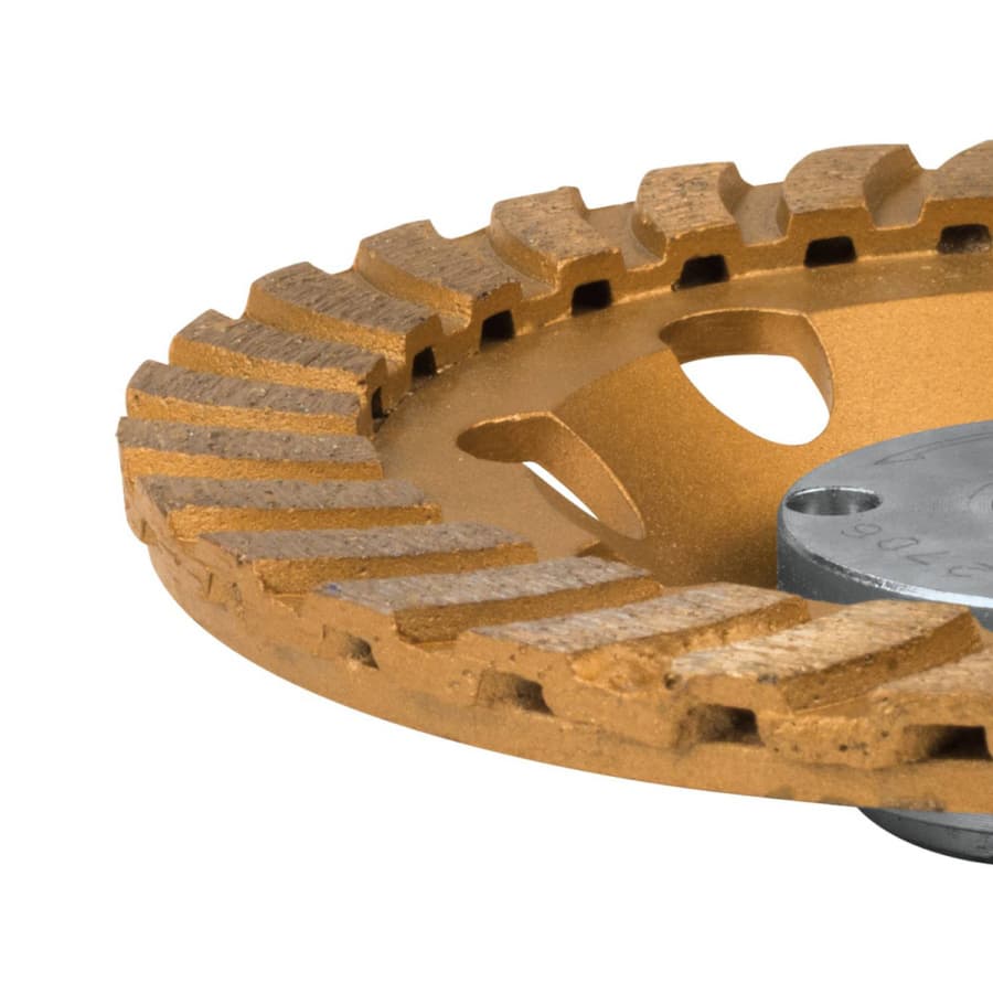 Makita 5" Low-Vibration Turbo Diamond Cup Wheel, detail 4