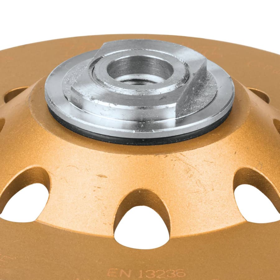 Makita 5" Low-Vibration Turbo Diamond Cup Wheel, detail 1