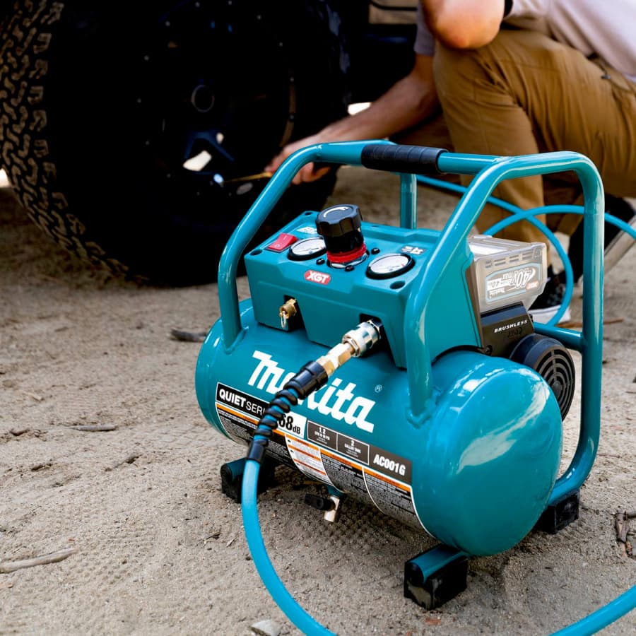 Makita Air Compressor 40V max XGT® Lithium-Ion Cordless Brushless Motor, 135 psi (Bare Tool) - AC001GZ, detail 2