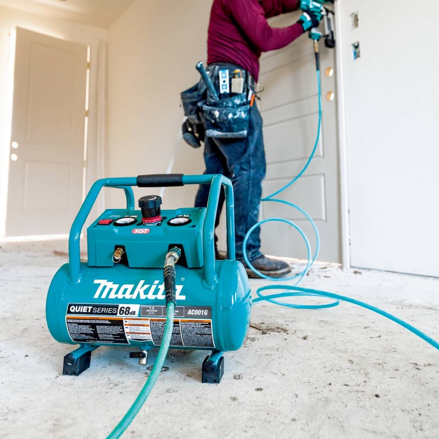 Makita Air Compressor 40V max XGT® Lithium-Ion Cordless Brushless Motor, 135 psi (Bare Tool) - AC001GZ, detail 4