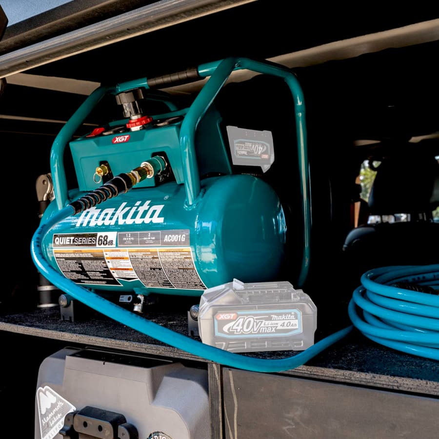 Makita Air Compressor 40V max XGT® Lithium-Ion Cordless Brushless Motor, 135 psi (Bare Tool) - AC001GZ, detail 6