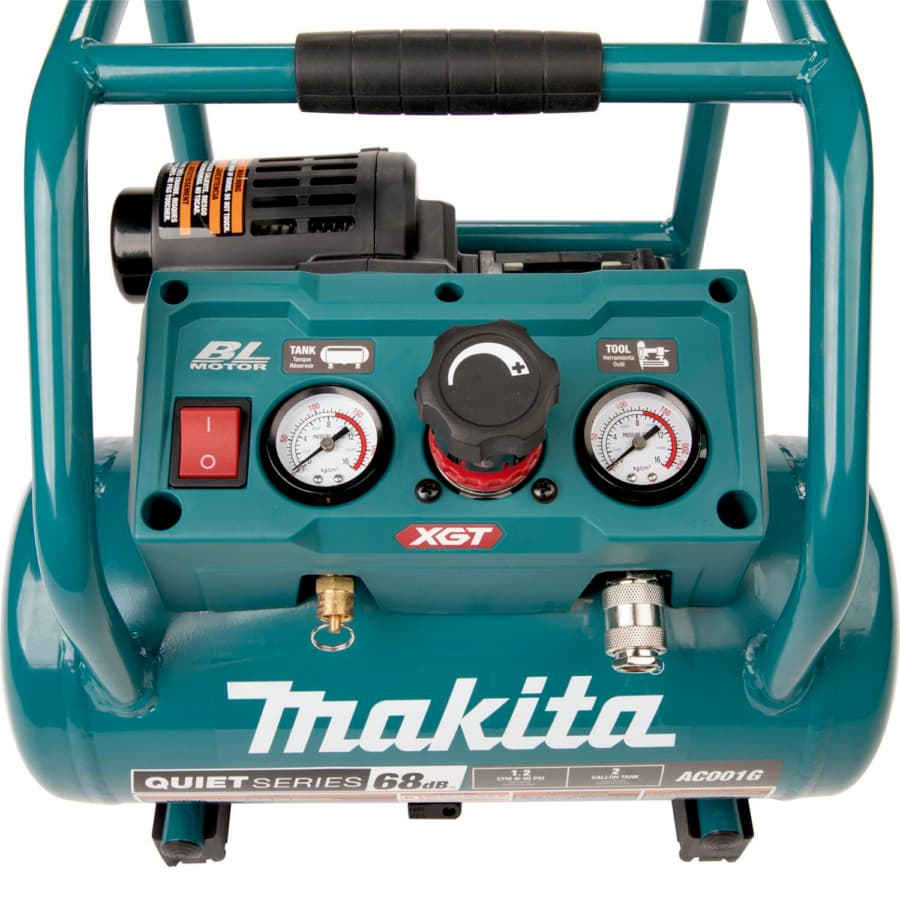 Makita Air Compressor 40V max XGT® Lithium-Ion Cordless Brushless Motor, 135 psi (Bare Tool) - AC001GZ, detail 10
