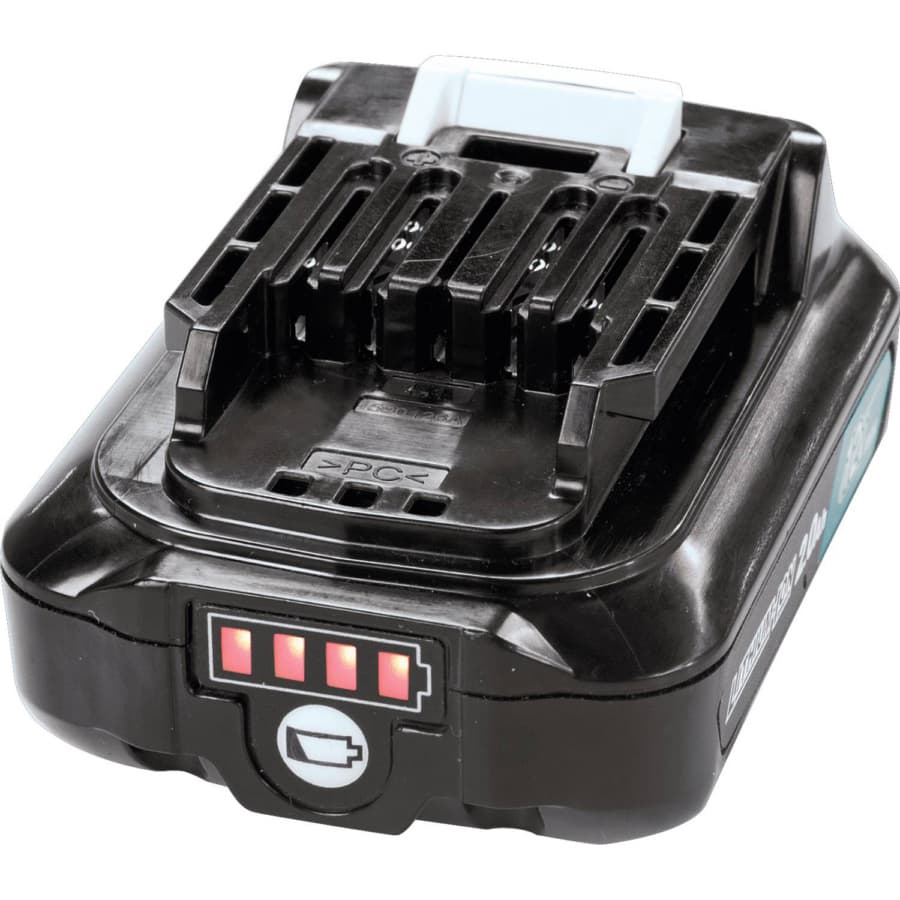 Makita 12V Max CXT Lithium-Ion 2.0 Ah Battery - BL1021B, detail 2