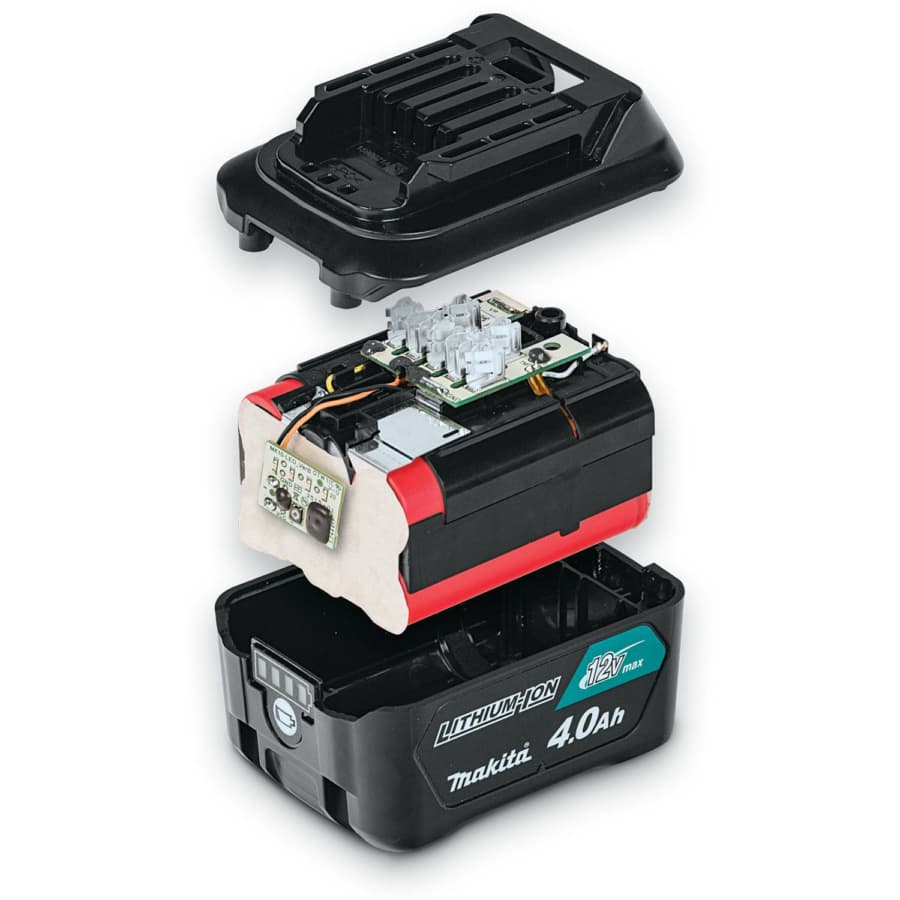 Makita 12V Max CXT Lithium-Ion 4.0 Ah Battery - BL1041B, detail 2