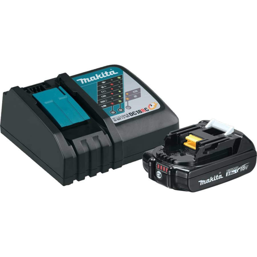 Makita 18V LXT Compact Lithium-Ion 2.0 Ah Battery - BL1820B, detail 9