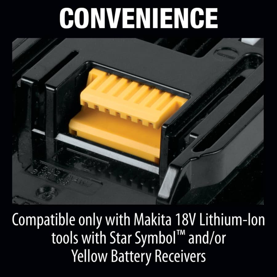 Makita 18V LXT Lithium-Ion 5.0AH Battery - BL1850B, detail 2