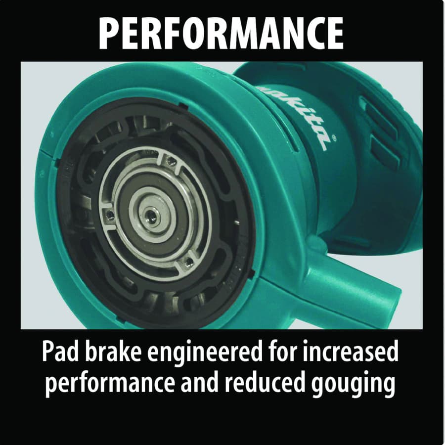 Makita Orbital Sander Corded 3A Motor with 5" Round Hook and Loop Pad, Vacuum, - BO5041K, detail 8