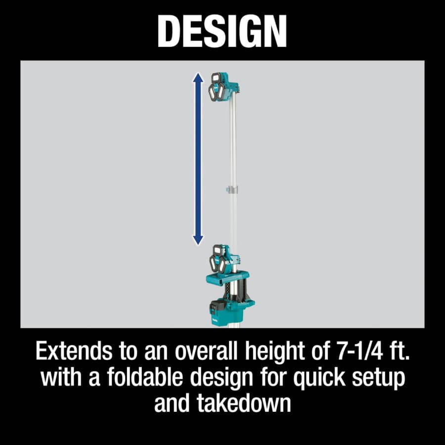 Makita, Cordless LED Multi Directional Work Light, 18V, Bare Tool, DML814, detail 2