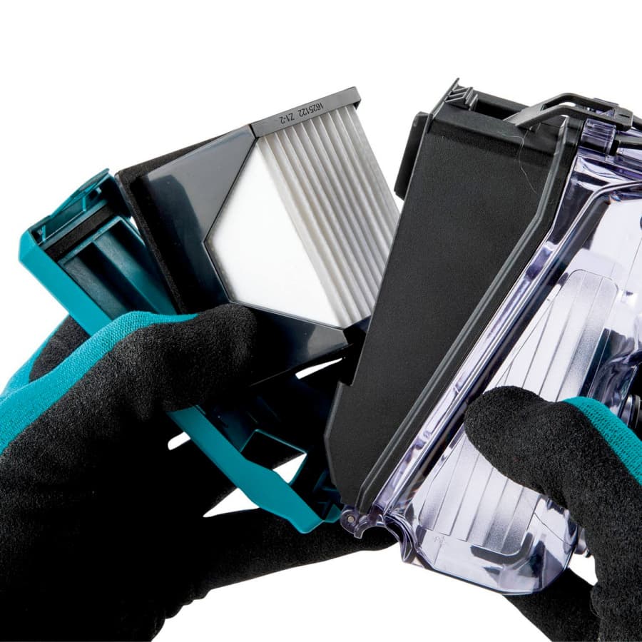 Makita Dust Extractor Attachment with HEPA Filter Cleaning Mechanism for GRH10, detail 2