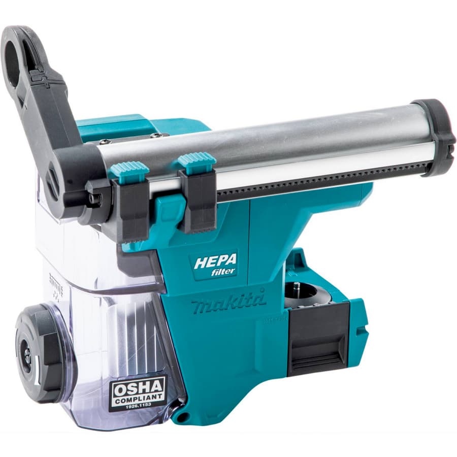 Makita Dust Extractor Attachment with HEPA Filter Cleaning Mechanism for GRH10, detail 4