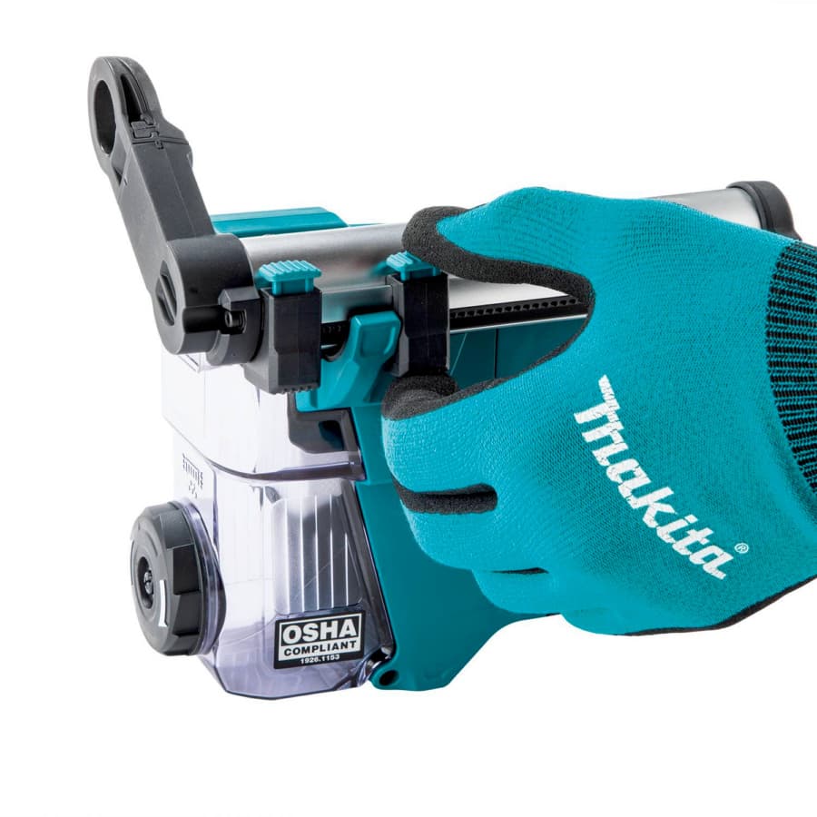 Makita Dust Extractor Attachment with HEPA Filter Cleaning Mechanism for GRH10, detail 6