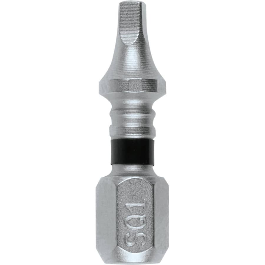 #1 x 1" Impact XPS Square Drive Insert Bit, 1/4" Shank (5/Pack), detail 1