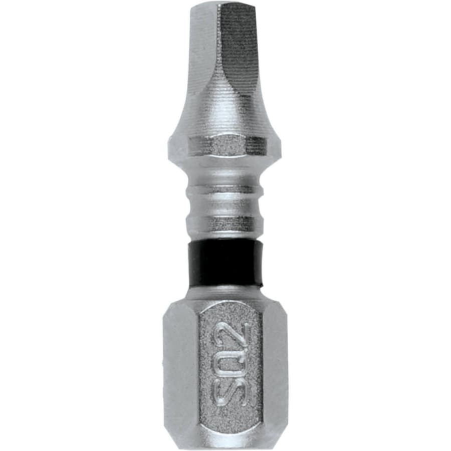 #2 x 1" Impact XPS Square Drive Insert Bit, 1/4" Shank (5/Pack), detail 2